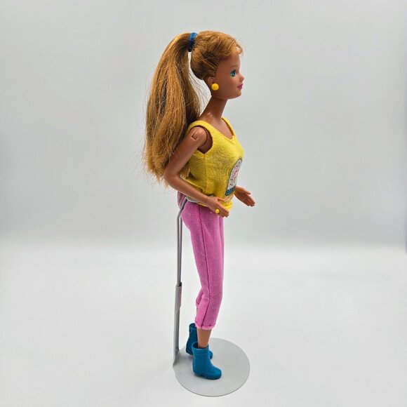 Vintage 1993 Camp Midge Barbie Doll Red Hair Sleeping Bag 11077 Mattel Read - Picture 10 of 16